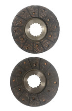 2x Brake disk Belarus MTZ tractor 500, 800, 900, 1000, 5000, 8000, 9000