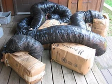 5 pcs 8 ft and 1 pc 6 ft  Class 1 F114 Hart & Cooley Flexible Air Duct  Thermal