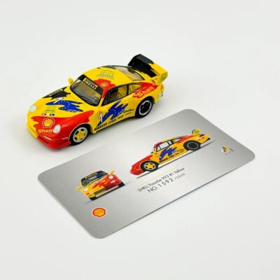 ソフビ。 Sparky x Tiny 1:64 Porsche 993 Carrera Cup 1993 Limited edition