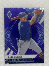 2021 Chronicles Phoenix PETE ALONSO Blue Velocity 4 New York Mets