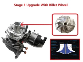 Turbolader Stage 1 Upgrade ALFA ROMEO MITO 1.3 54309700000