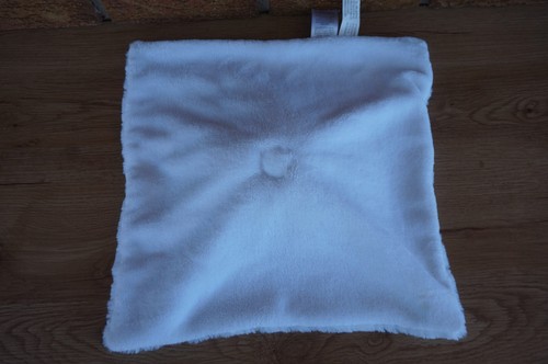 SECURITY Blanket KOALA Baby WHITE & GRAY Puppy Dog Lovey Plush White Soother Toy - Picture 8 of 9