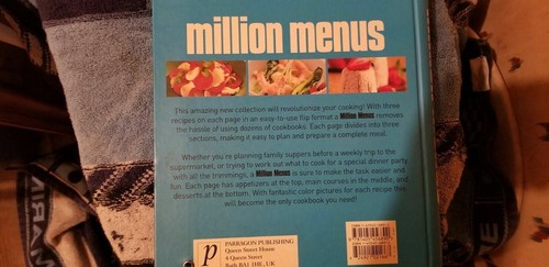 Million menus cookbook - Picture 2 of 6