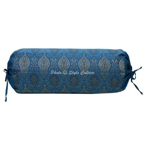 Bolster Cover Traditional Art Yoga Under Knee Pillow Cover Case 30 x 15 in - Picture 3 of 7