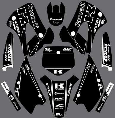 UFO Restyle Graphic Kit for 1998-2013 Kawasaki KX85 KX 100 KX 85 100 Decals