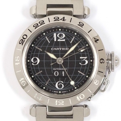 Cartier Pasha C Meridian Big Date GMT 