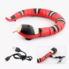 Smart Sensing Snake Cat Toys Electron Interac...