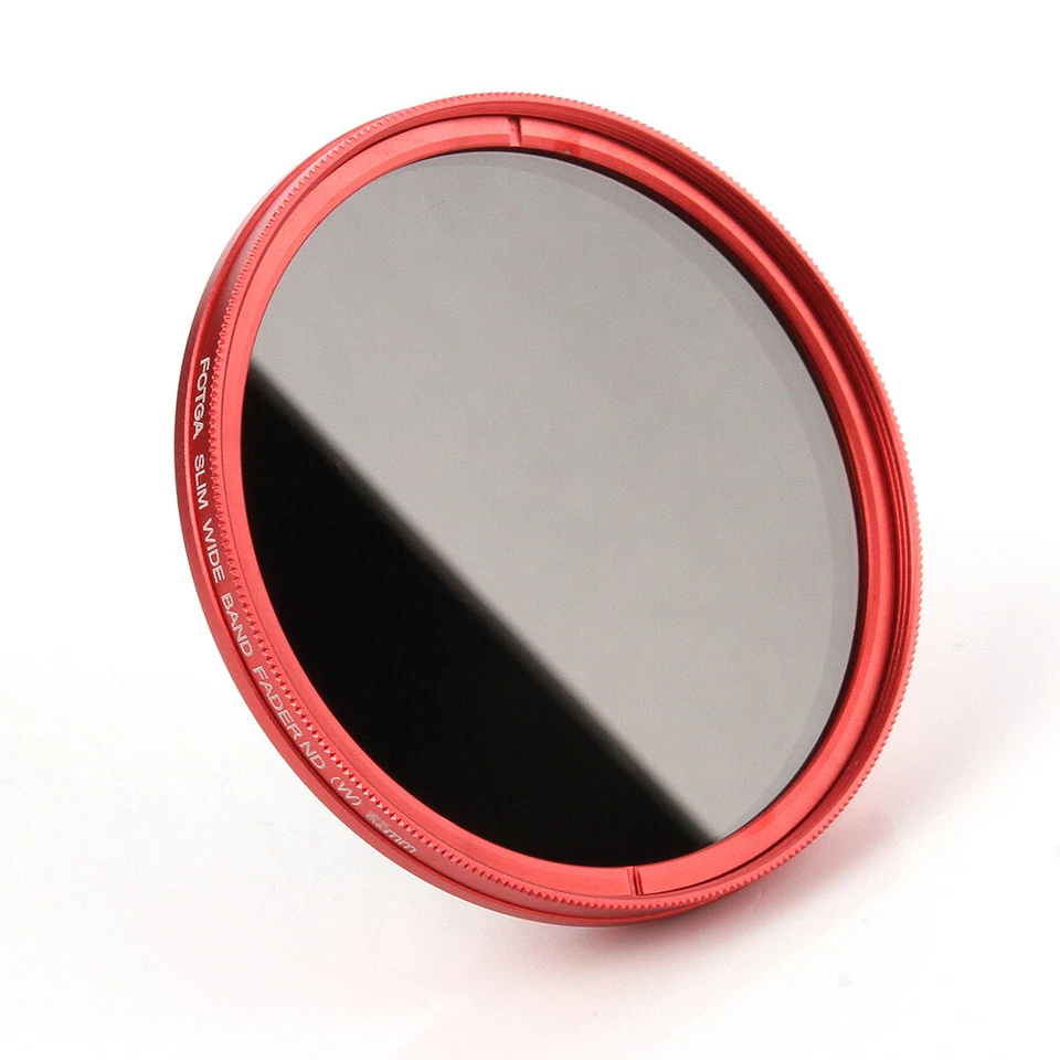 Red Circular FOTGA 72mm DSLR Optical Glass Fader Variable ND Filter ND2 to ND400 - Image 4 of 4