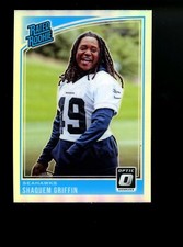 2018 SILVER HOLO Optic #196 Shaquem Griffin Seattle Seahawks RC Rated Rookie