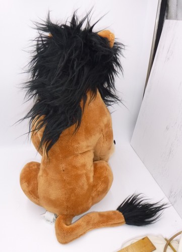 Disney Store Plush SCAR from The Lion King Original Exclusive Vintage 18'' - Picture 3 of 7