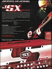2004 Joe Satriani Peavey JSX Signature Series guitar amp ad 8 x 11 advertisement