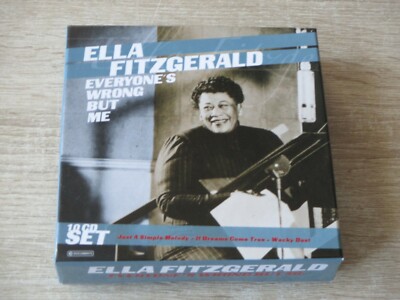 Ella Fitzgerald - Everyone`s Wrong But Me  10 CD Box