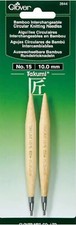 Clover Bamboo Interchangeable Circular Knitting Needles - No. 15 10.0 mm 3644