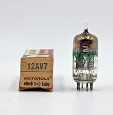 12AV7 GE Balanced New (New Old Stock) Test NEW 1 Year Warranty