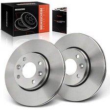 2x Front Brake Discs 257mm for Renault Clio IV Captur Ⅰ 12-22 Kangoo FW0/1 08-22