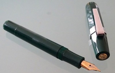 KAWECO CLASSIC SPORT, schöner PATRONEN-FÜLLER GREEN, TOP-erhalten