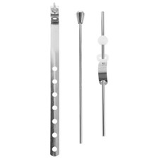 3 Pcs Replacement Sink Drain Stopper Bathroom Pop up Repair Rod Lift