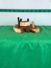 Natural Manzanita Bird Foraging Toy Puzzle   8"x6" Enrichment Chew for Small to
