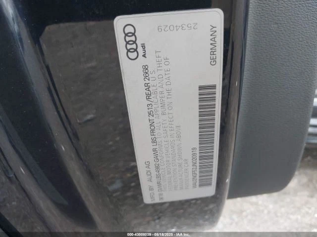 Velocímetro MPH ID 8W5920890C compatible con 18 AUDI A5 967518 Foto 3 de 4