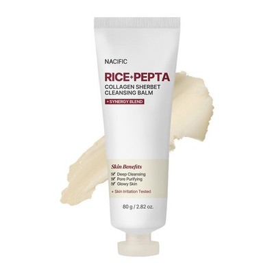 NACIFIC Rice Pepta Collagen Sherbet Cleansing Balm 2.82 Ounce (Pack of 1) 