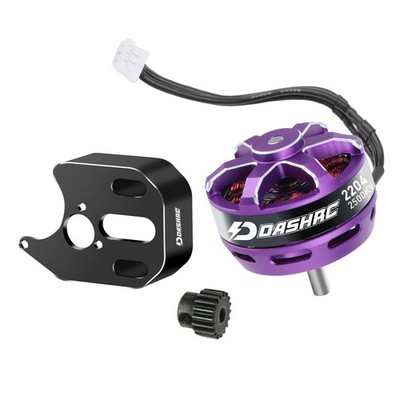 2204 2500KV Brushless Outrunner Motor with Mount Set for 1/24 Axial SCX24