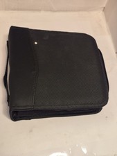 CD Case Binder Holds 16 Compact Disc DVD Or Games Some Wear Paint Drop Zippered