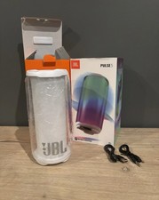 JBL Pulse 5 Bluetooth LED Light Boombox White Portable Speaker Pulse Series