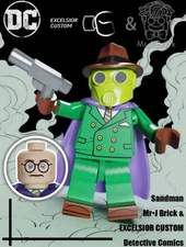 DC Comics Custom Minifigure Set Sandman Excelsior X Mr J Brick Detective Comics