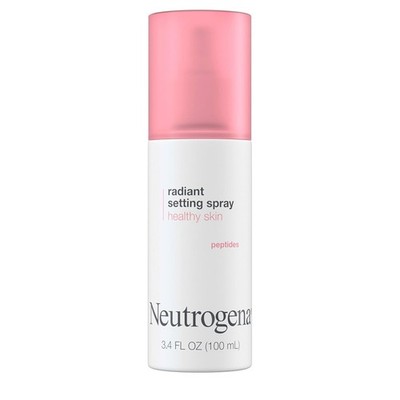 Neutrogena Healthy Skin Radiant Setting Spray, Long-Lasting Face Mist with Antio