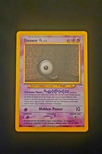 Pokemon Unown [Q] Card 59/105 Neo Destiny Regular on eBay
