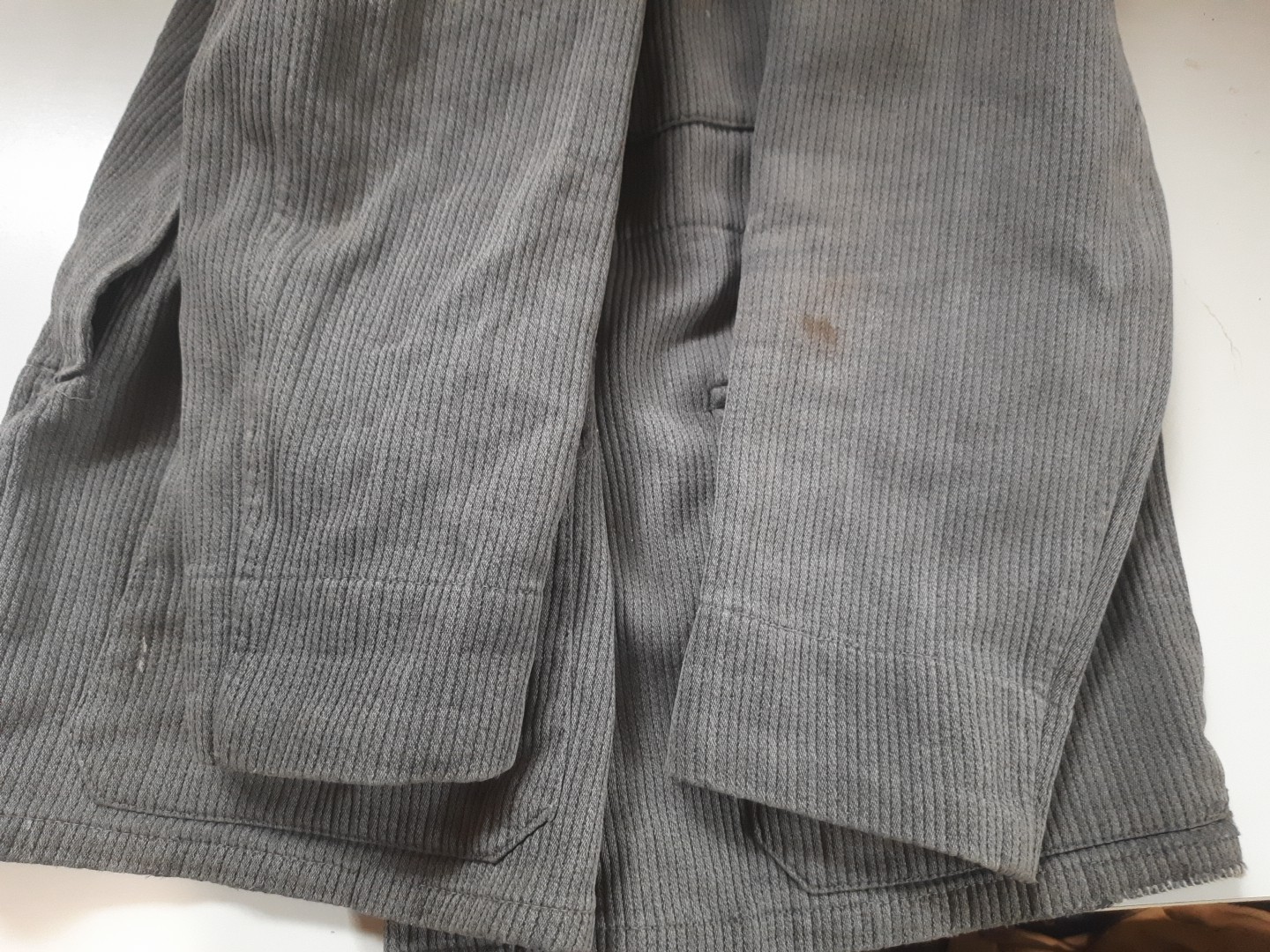 old hunting jacket ribbed cotton maquignon moleskin peasant Dumont D’urvil