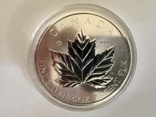 2026 5oz Canadian Maple Leaf Coin .9999 Fine Silver 5 oz Royal Canadian Mint