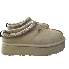 UGG Women's Tazz Slip-On Platform Mule Slippers Size 9 Mustard Seed Color
