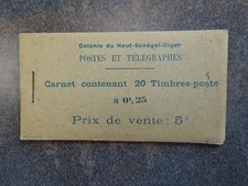 HAUT SENEGAL NIGER 1914 STAMP BOOKLET 1 ** MINT RARITY &euro;2750 (S5867
