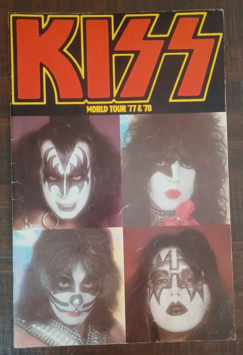 Kiss Tour Book for sale | eBay
