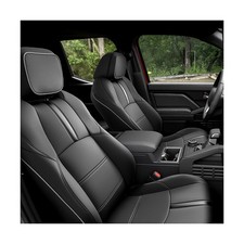 DiffCar  for Toyota Tacoma Seat Covers 2024 2025 2026 Gas Only , Faux Nappa