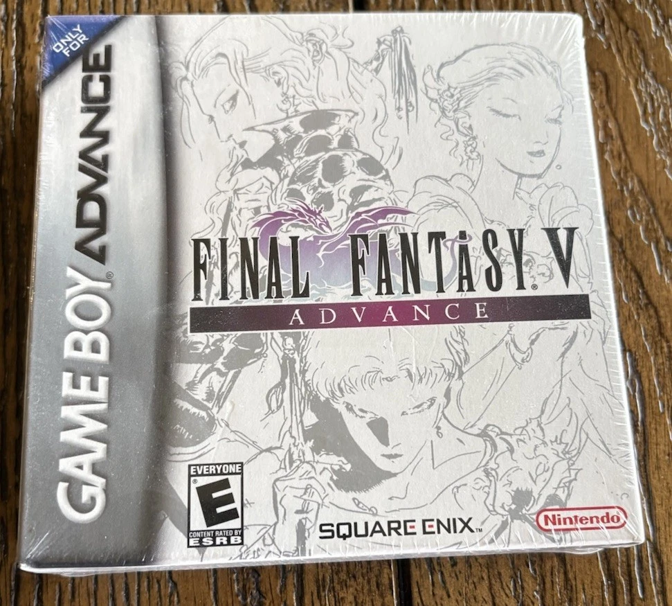 GBA FINAL FANTASY Ⅴ　販促用POP Final Fantasy V Advance Video Games for sale - eBay