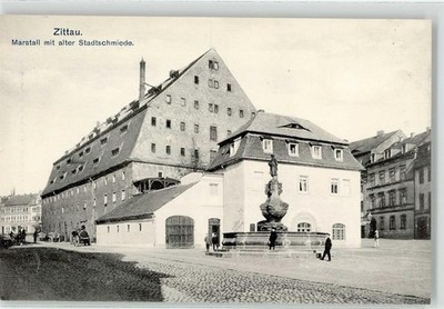 52183811 - 8800 Zittau Marstall mit alter Stadtschmiede
