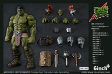 6inchplus GS001 1/12 Green Scar Hulk Action F...