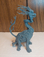 Brackenosaurus 3D printed Dinasour gray resin Hagglethorn Hallow huge D&D