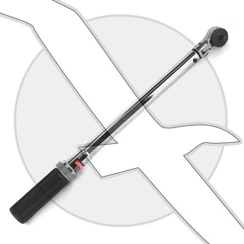 JoFast 2RCSL 3/8 Drive Torque Wrench Pivoting Head 10-100nm - Bild 2 von 4