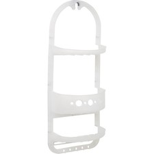 Zenith Zenna Home Plastic 10-1/4 In. x 26-1/4 In. Shower Caddy 5890KK Zenith
