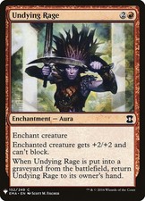 x1 Undying Rage - Mystery Booster - NM - MTG