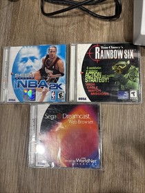 Sega Dreamcast Console, Controllers And Games