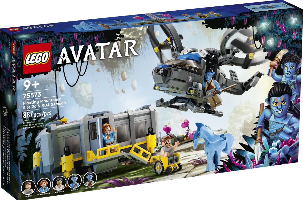 LEGO® Avatar 75573 Schwebende Berge Site 26 und RDA Samson /Hubschrauber NEU/OVP