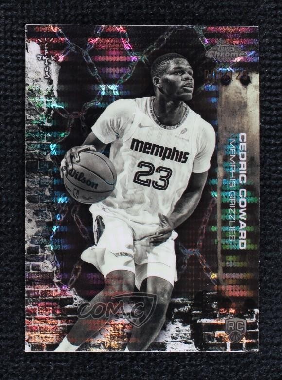 2025 Topps Chrome Cactus Jack Sonar Refractor /125 Cedric Coward #71 Rookie RC