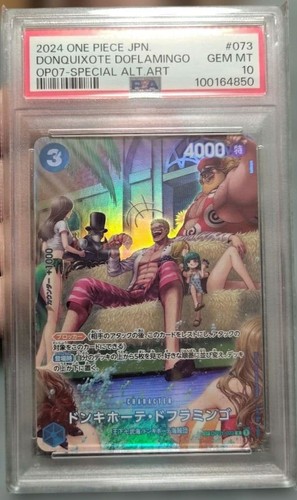 Donquixote Doflamingo (SP Card) graded PSA 10 for sale on eBay