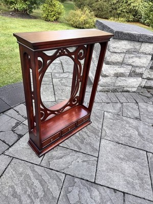 Bombay Co Wooden Vanity Mirror Table Top / Wall Hanging with Drawers 32x24x7 