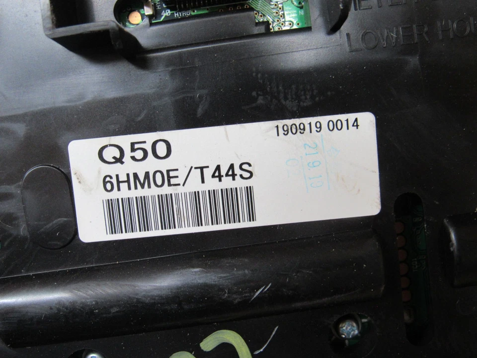 17 18 19 20 21 INFINITI Q50 СПИДОМЕТР ДАТЧИК КЛАСТЕР OEM МИЛЬ: НЕИЗВЕСТНЫЙ - Изображение 3 из 4