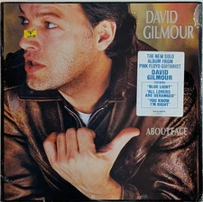 DAVID GILMOUR About Face SEALED LP Hype Sticker